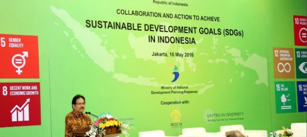 SIARAN PERS: Menteri Sofyan, \”Indonesia Siap Mengimplementasikan SDGs\”