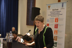 Helen Clark Speech at the Implementing 2030 Agenda for Sustainable Development : From Global Commitment to Local Action; High-level Side Event at the 71st UN General Assembly