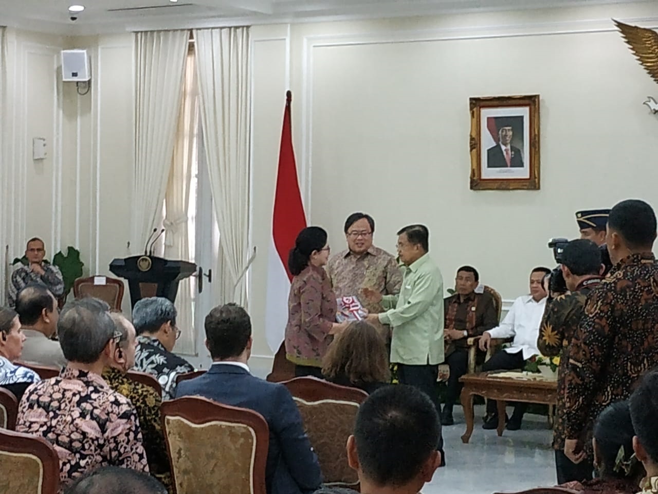 Wakil Presiden Jusuf Kalla meluncurkan Rencana Aksi Nasional (RAN) Tujuan Pembangunan Berkelanjutan (TPB/SDGs)