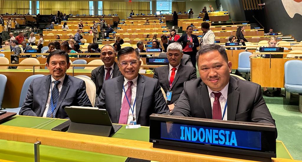<strong>Kementerian PPN/Bappenas Gaungkan Komitmen Indonesia dalam Transformasi SDGs di tingkat lokal pada <em>High-Level Political Forum on Sustainable Development </em>(HLPF) 2023 </strong>